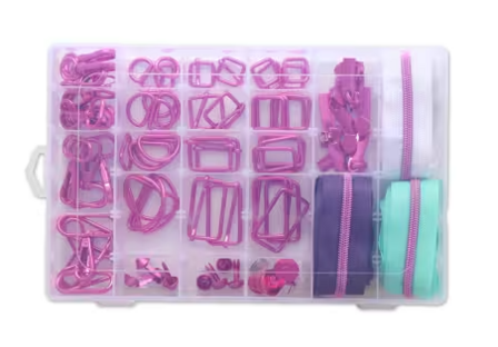 *pre-order* Tula Pink - essential hardware &amp; zipper set