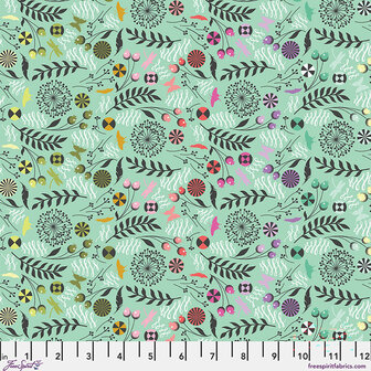 Tula Pink - Prince charming - dandelion sweetmint