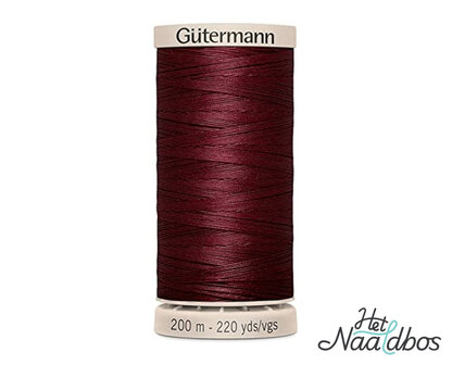 G&uuml;termann handquiltgaren 2833 Wine