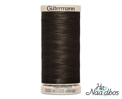 G&uuml;termann handquiltgaren 1712 Chocolate