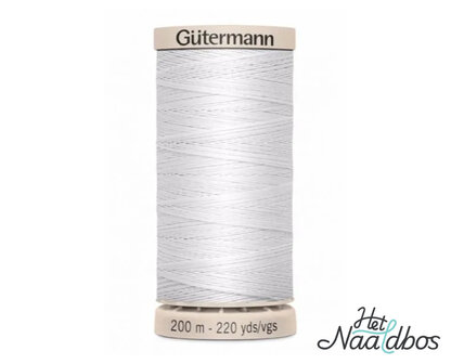 G&uuml;termann handquiltgaren 5709 White