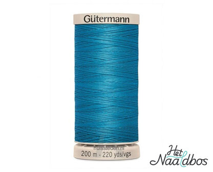 G&uuml;termann handquiltgaren 7235 Peacock teal