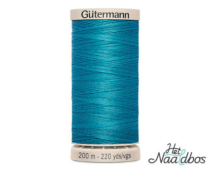 G&uuml;termann handquiltgaren 6934 Turquoise