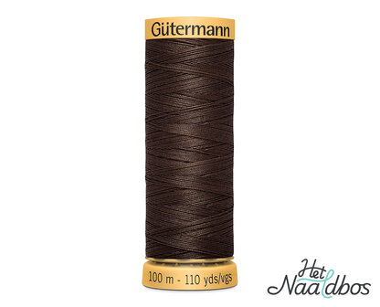 G&uuml;termann katoengaren 1912 Dark chocolate