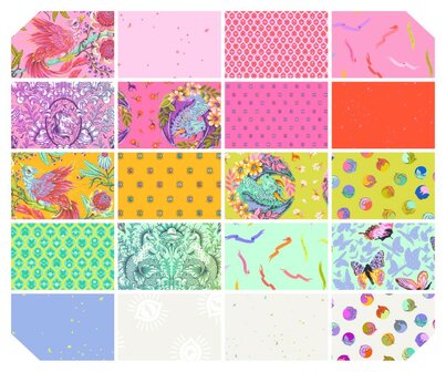 *pre-order* Tula Pink - Legendary - Hot wings dandelion