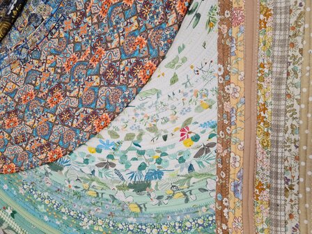 workshop Jellyroll placemats 