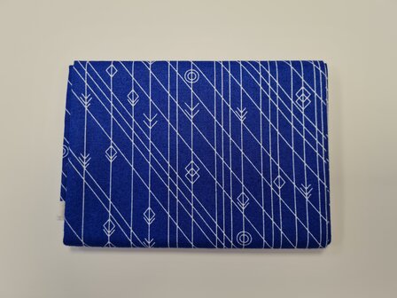 Geometrisch blauw