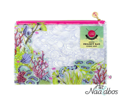 *pre-order* Tula Pink - floral reef medium project bag 