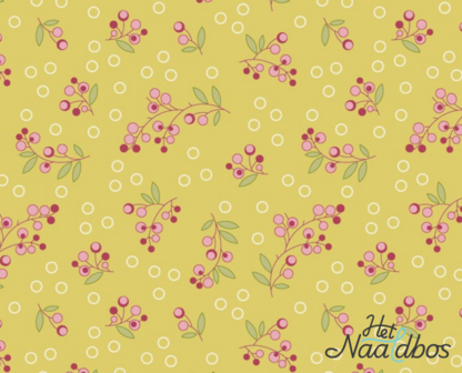 EQP textiles - back in the day - Wild berries sweet sunshine