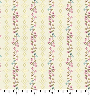 EQP textiles - back in the day - Clematis cotton