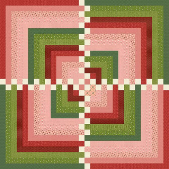 Ellie's quilt place - puzzle quiltpatroon 