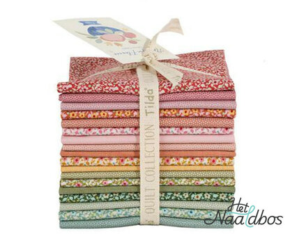 Tilda - flower applique bundle 