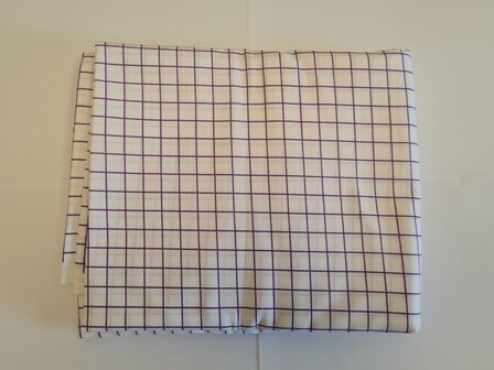 *coupon* citrus grid wit met paars 