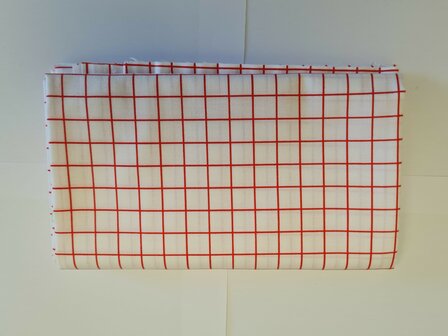*coupon* citrus rood met wit 