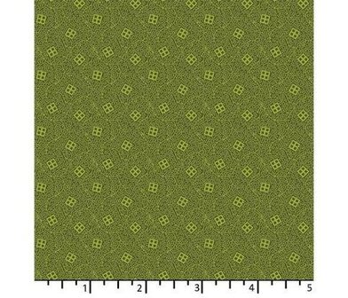 *coupon* EQP textiles - pieces of time juniper green 
