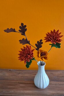 workshop viltbloemen maken VR 16 oktober