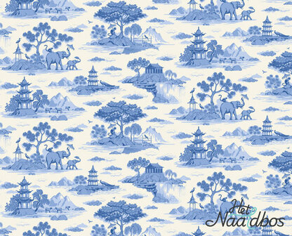 *coupon* Tilda something blue - cottonview cream