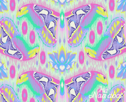 Tula Pink - Down to earth quiltback - mothorized user daybreak