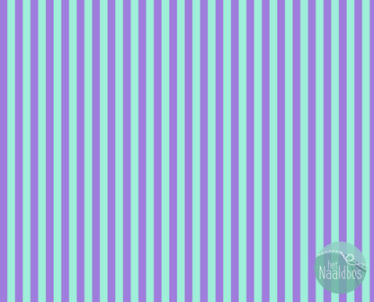 Tula Pink - Tent stripe - Petunia