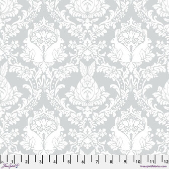 Tula Pink - Ghost prints - Bunny whisper