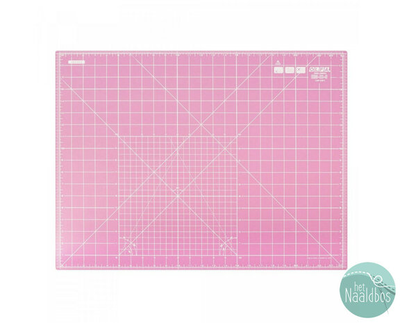 Olfa snijmat 45x60 cm roze