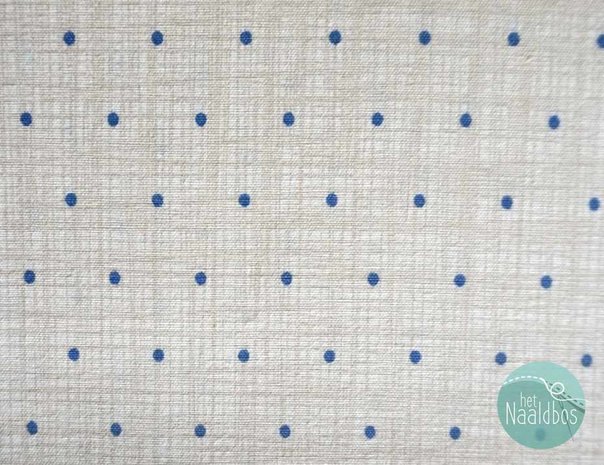 Moda – bayberry chambray dots