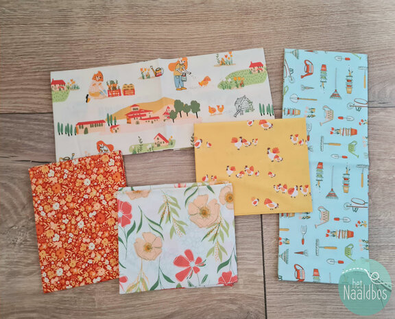 Art Gallery Fabrics - Grow & harvest Fat quarter bundel