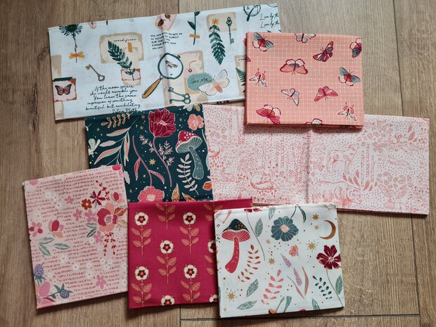 Art Gallery Fabrics - Woodland keeper Fat quarter bundel