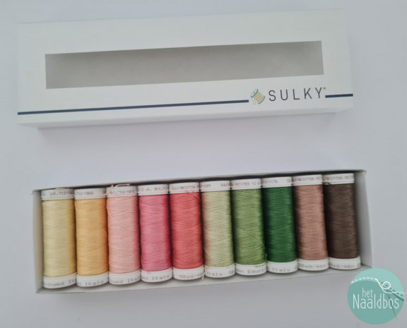 Sulky cotton petites 12 wt - spring mix 