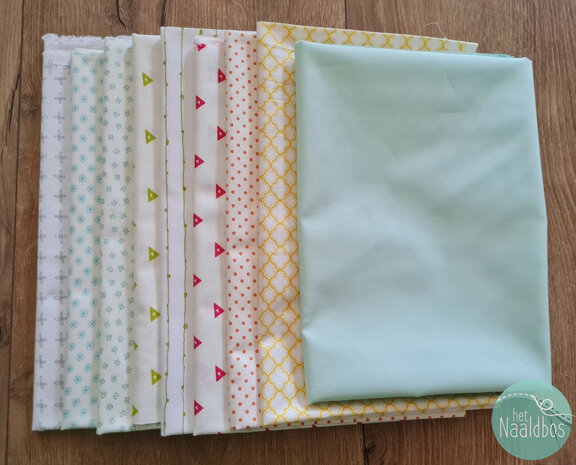 Zomerbloeiers quilt pakket 