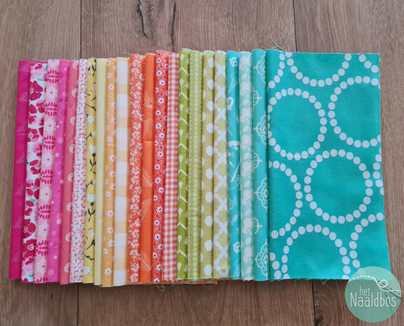 Zomerbloeiers quilt pakket 