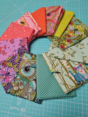 full moon forest II fat quarter bundel 