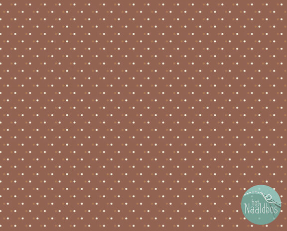 EQP textiles - future heirlooms dotty chestnut