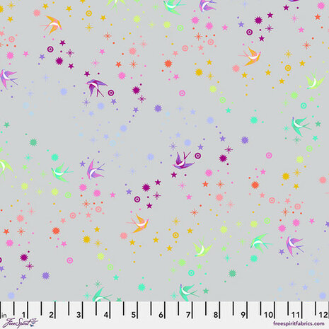 *pre-order* Tula Pink - true colors Graywork - Fairy dust fog