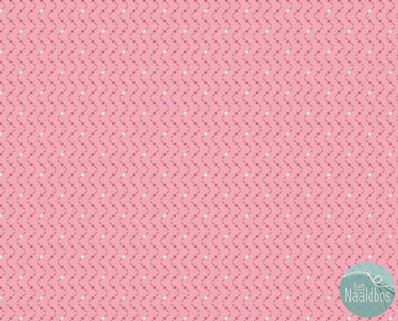 *coupon* EQP textiles - beyond time criss cross flamingo 