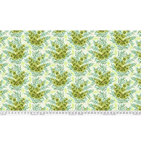 *pre-order* Tula Pink - Floral Reef - Shadow Sharks Seagrass