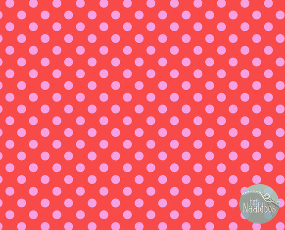 Tula Pink - Pom pom - Poppy