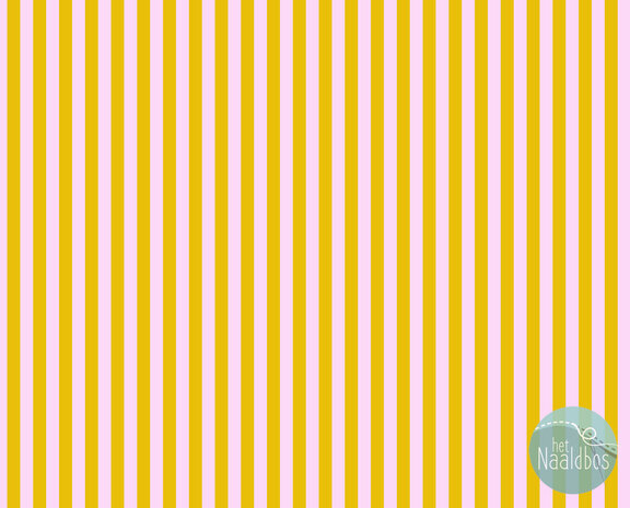 Tula Pink - Tent stripe - Marigold