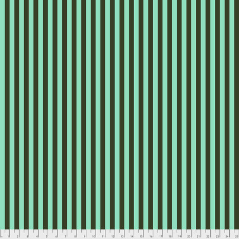 Tula Pink - Tent stripe - Fern
