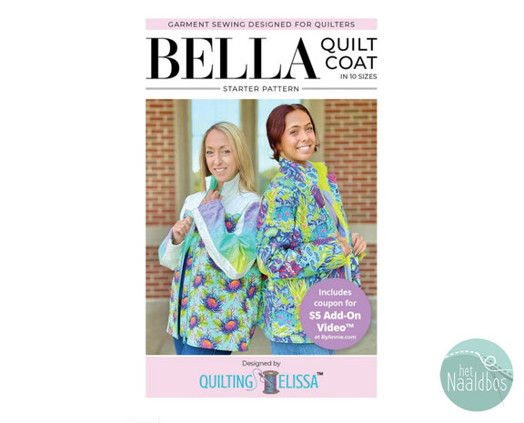 *pre-order* Quilting Elissa - Bella quilt coat patroon 