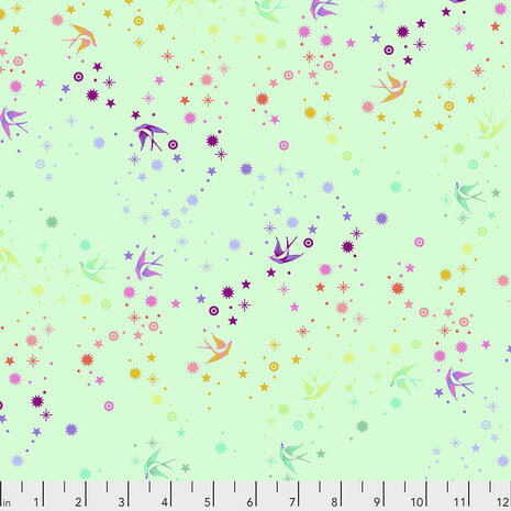Tula Pink - true colors - Fairy dust mint