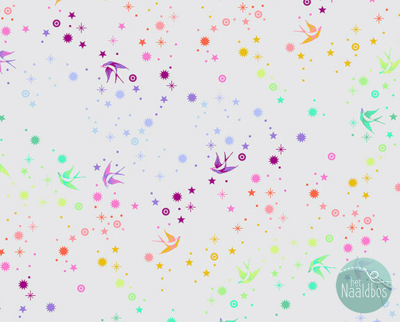 Tula Pink - true colors - Fairy dust - Whisper