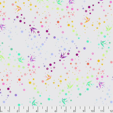 Tula Pink - true colors - Fairy dust - Whisper