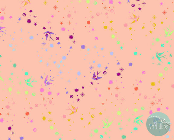 Tula Pink - true colors - Fairy dust - Sherbet