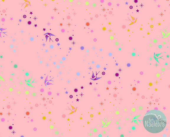 Tula Pink - true colors - Fairy dust - Blush