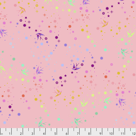 Tula Pink - true colors - Fairy dust - Blush