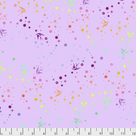 Tula Pink - true colors - Fairy dust - Lavender