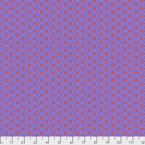 Tula Pink - true colors - Hexy - Firefish