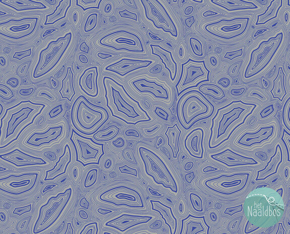 Tula Pink - true colors - Mineral - Sapphire