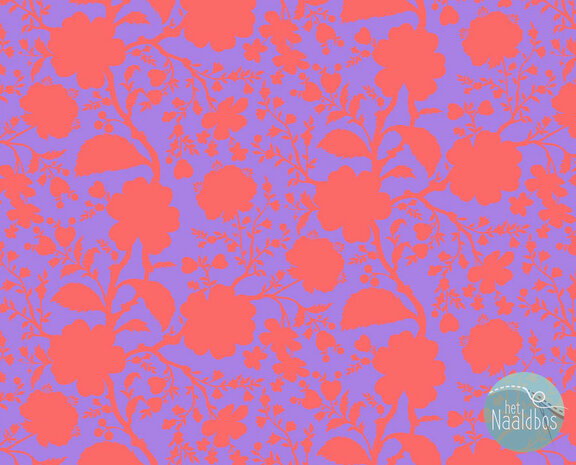 Tula Pink true colors - Wildflowers - Tigerlily